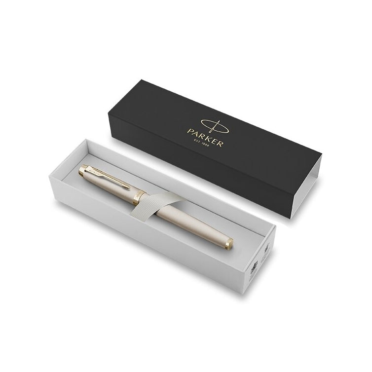 Parker IM MONO Fountain pen | Champagne - Medium nib