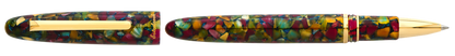 Esterbrook Estie Botanical Gardens rollerball pen with gold trim