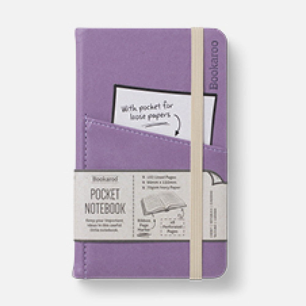 Bookaroo A6 Notebook - Aubergine