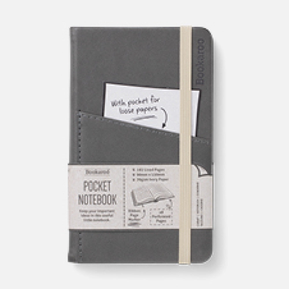 Bookaroo A6 Notebook - Charcoal