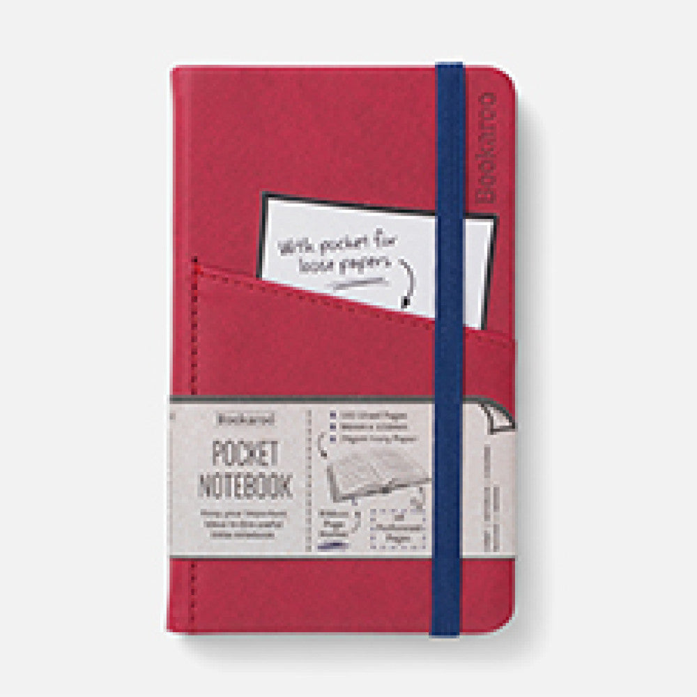 Bookaroo A6 Notebook - Dark Red