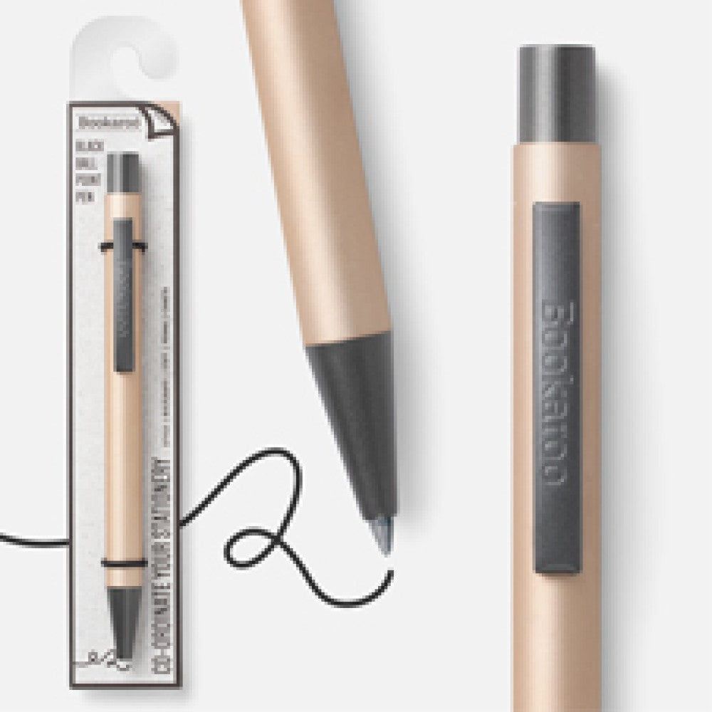 Bookaroo Ballpoint Pen - Gold