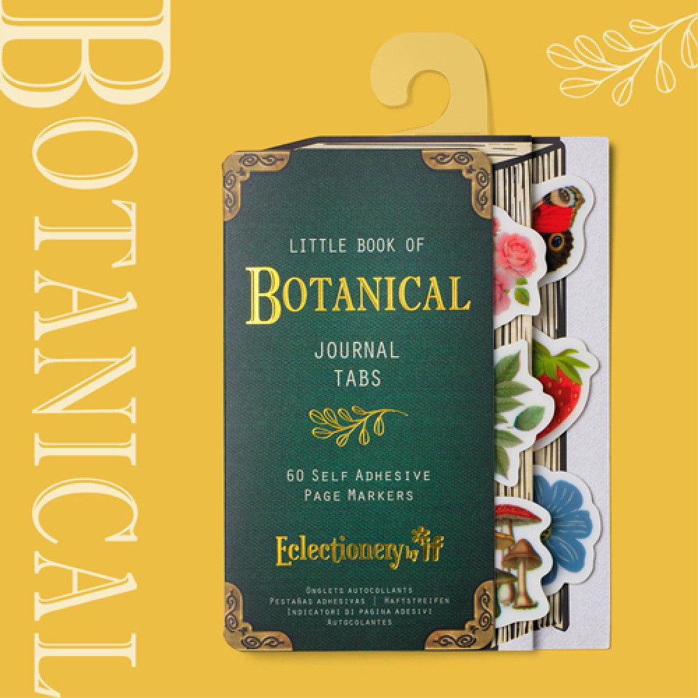 Bookaroo Eclectionery Journal Tabs - Botanical