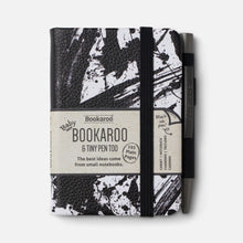 Bookaroo - A7 Baby Notebook & Pen - Black & White - Splatter