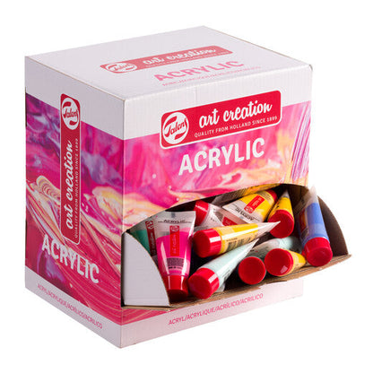 Talens Art Creation acrylic colour Caribbean dispenser box of 12 ml tubes