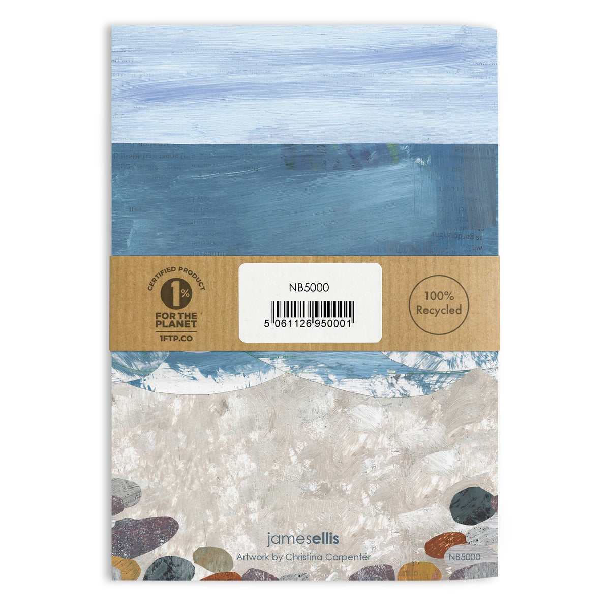 Wild Sea Swimmers A6 Lined Notebook – view 2