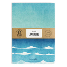 Dip in the Sea Sunny Swim A6 Lined Notebook – view 2