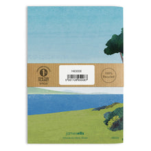 Cycling by the Sea Coastal Path A6 Lined Notebook – view 2