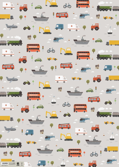 Transport Wrapping Paper – view 2