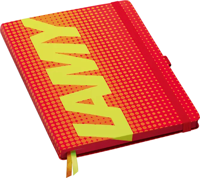 LAMY Glossy Red Softcover Notebook A5