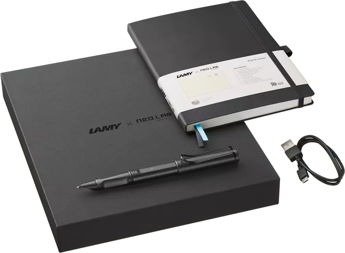 LAMY Safari All Black Ncode Smartpen & Digital Paper Set