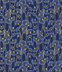 Blue Floral Gift Wrap Sheet