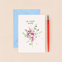 With Heartfelt Sympathy Louise Mulgrew Card