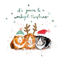 Guinea Be a Wonderful Christmas Louise Mulgrew Card