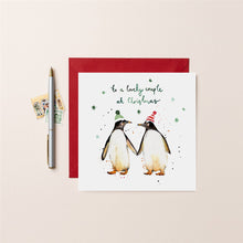 Lovely Couple at Christmas Louise Mulgrew Card