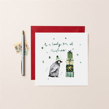 Lovely Son at Christmas Louise Mulgrew Card
