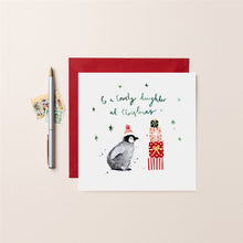 Lovely Daughter at Christmas Louise Mulgrew Card
