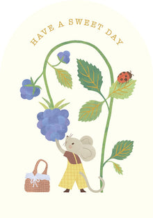 Sweet Day Little Mouse Card