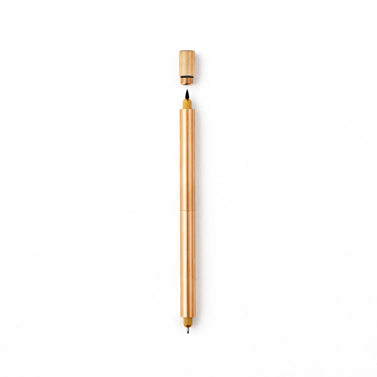 Lumos – Refillable Fineliner Pen | Duo Tip Bronze