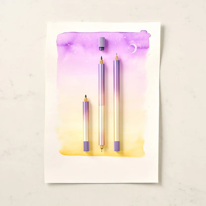 Lumos – Refillable Fineliner Pen | Duo Sunset