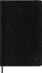 Moleskine 2026 Daily Diary – 12 Months, Large, Soft Cover, Black – front cover