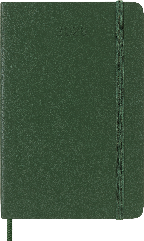 Moleskine 2026 Daily Diary, Pocket, soft cover in Myrtle Green – front cover
