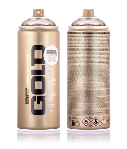Montana Gold 400ml Spray Paint – Copper Chrome (M2000)