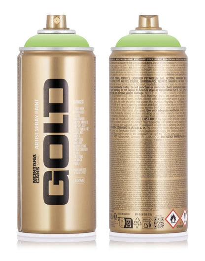 Montana Gold 400ml Spray Paint – Green Apple (G6020)
