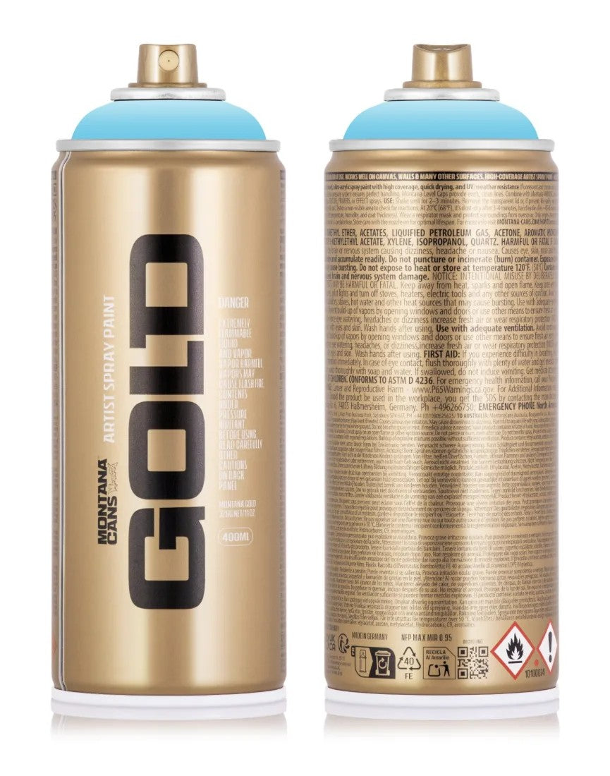 Montana Gold 400ml Spray Paint – Baby Blue (G5020)
