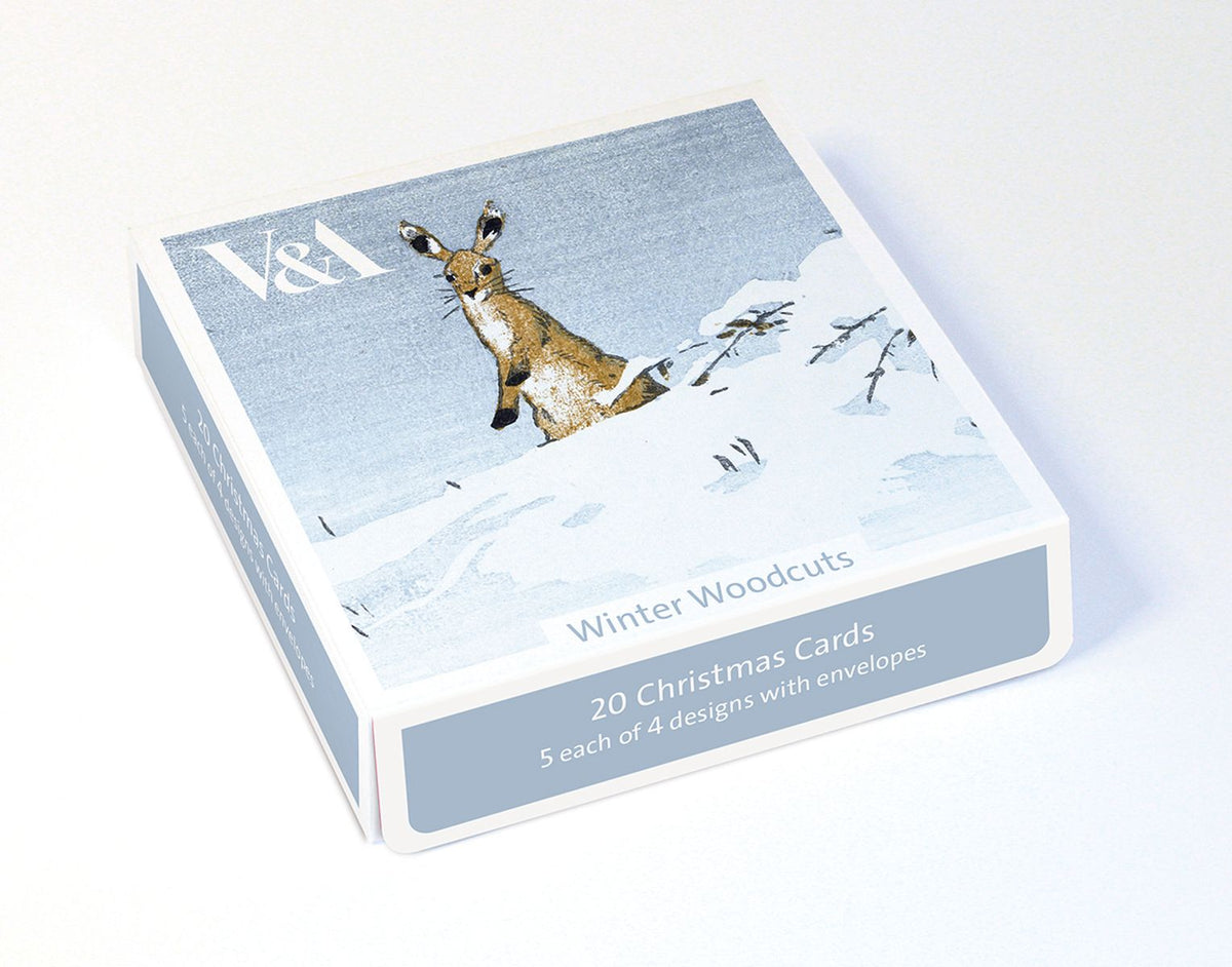 Allen W. Seaby Winter Woodcuts Christmas Card Pack