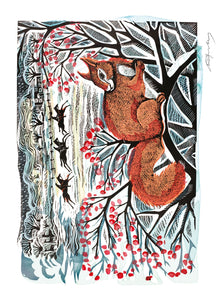 Angela Harding A Winter's Tail Christmas Card Pack