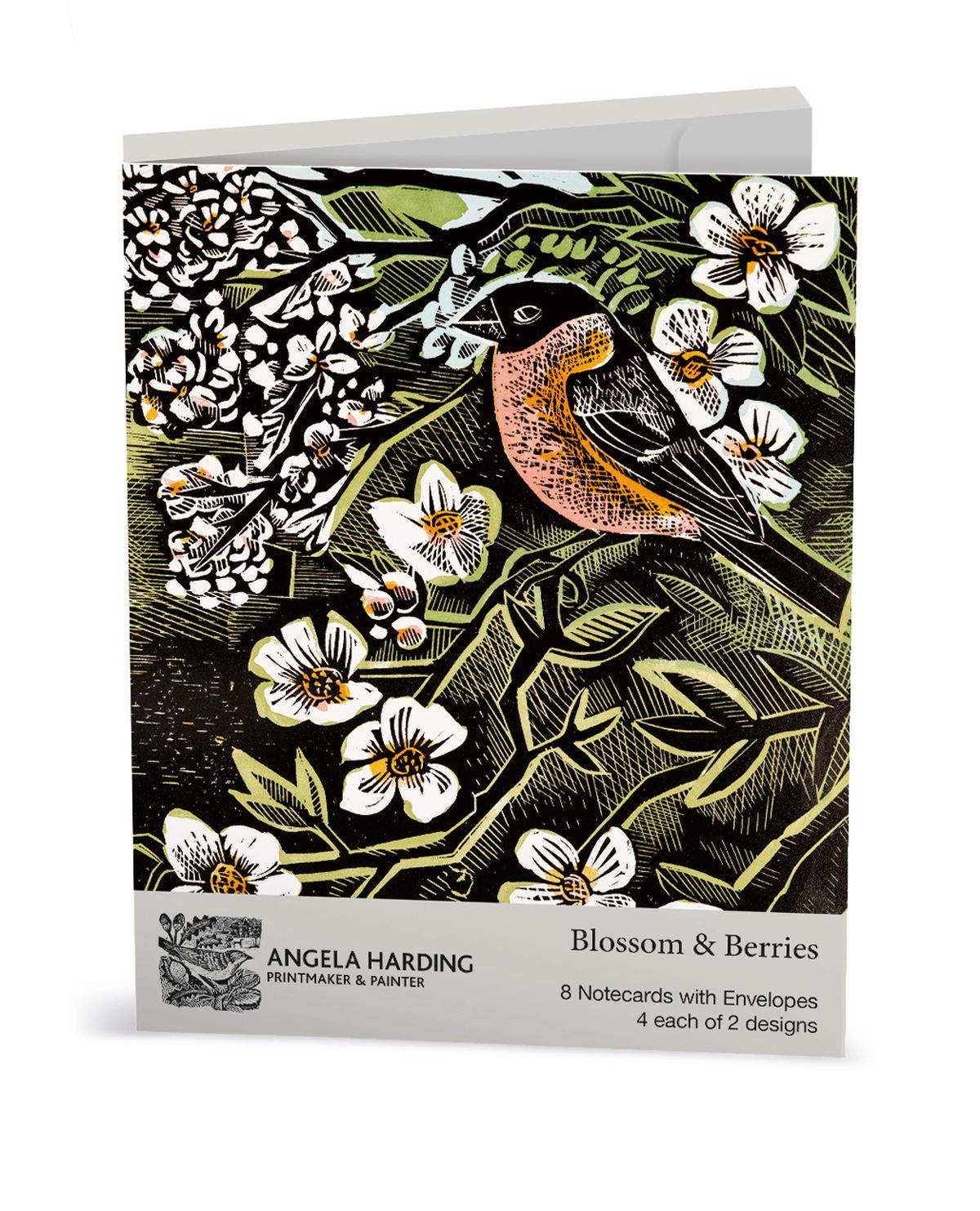 Angela Harding Blossom & Berries Notecards Wallet
