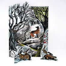 Angela Harding Midnight Fox 3D Advent Calendar