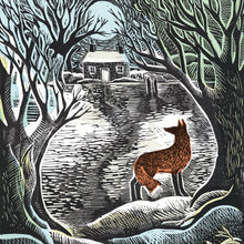 Angela Harding Night Fox Christmas Card Pack
