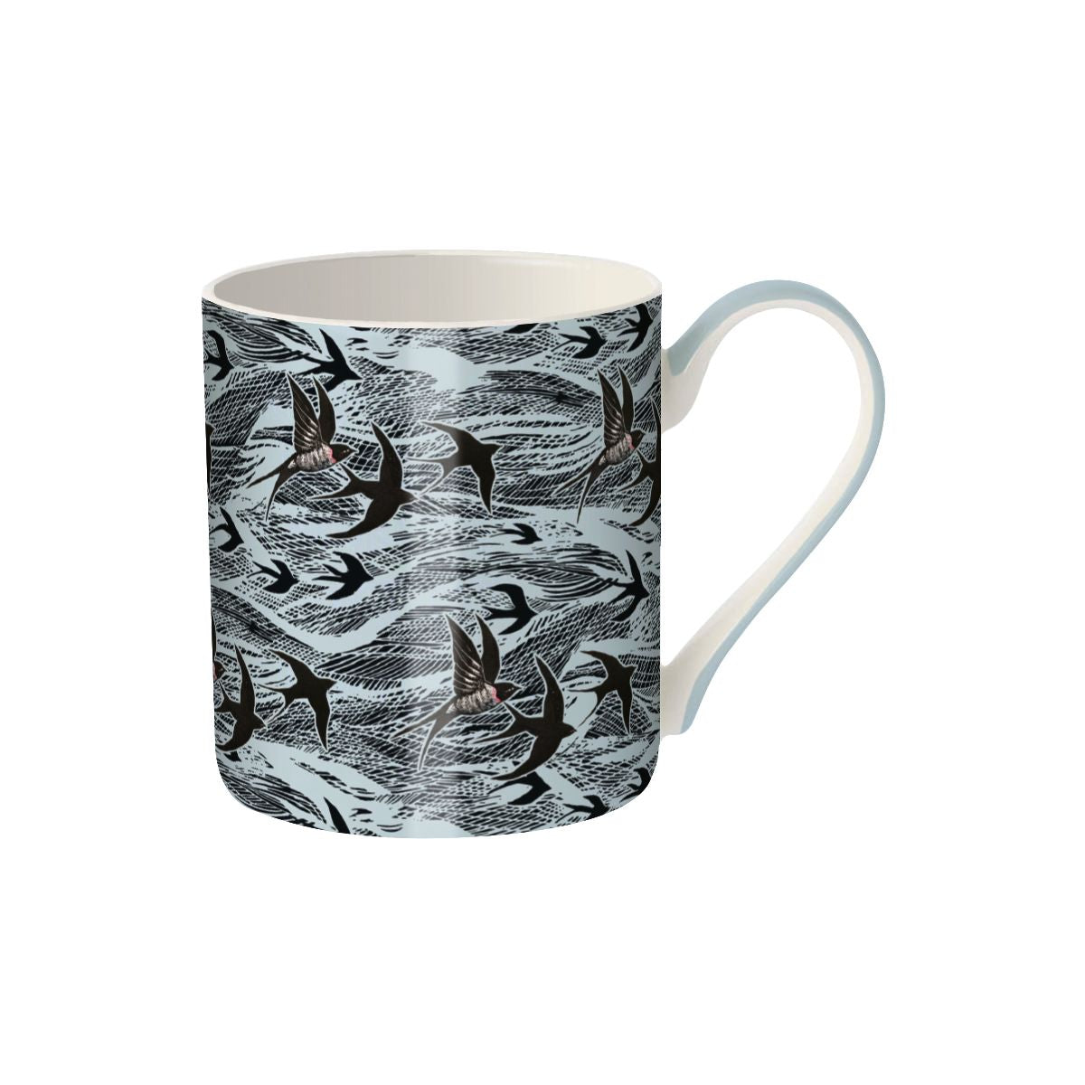Angela Harding Swallows & Sea Fine Bone China Mug
