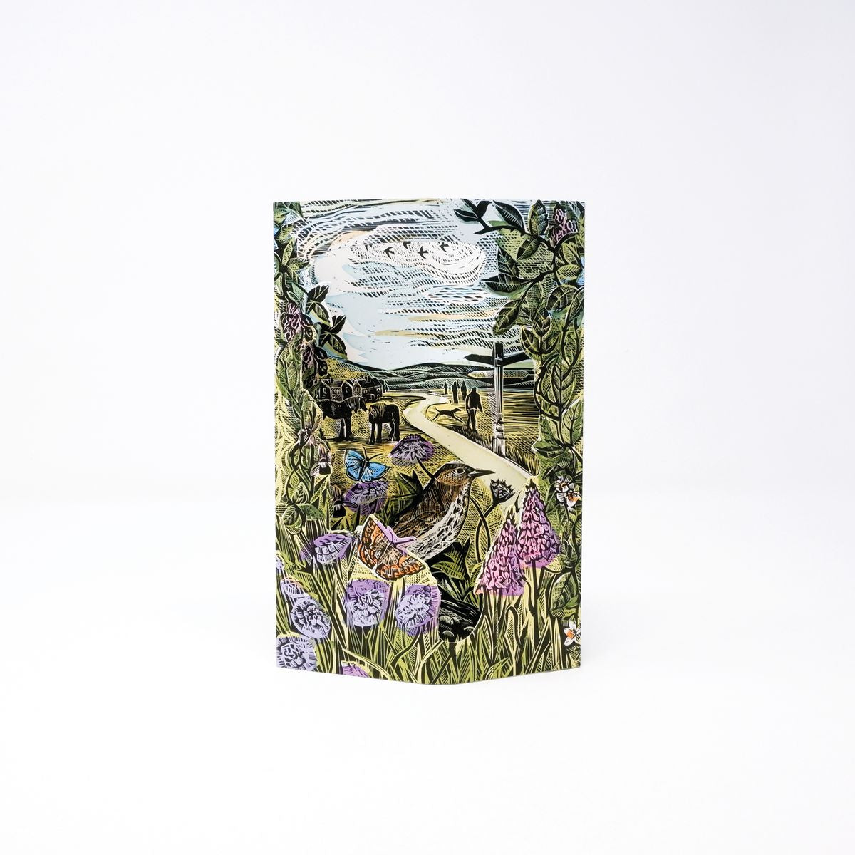 Angela Harding The Common Die-Cut Art Card