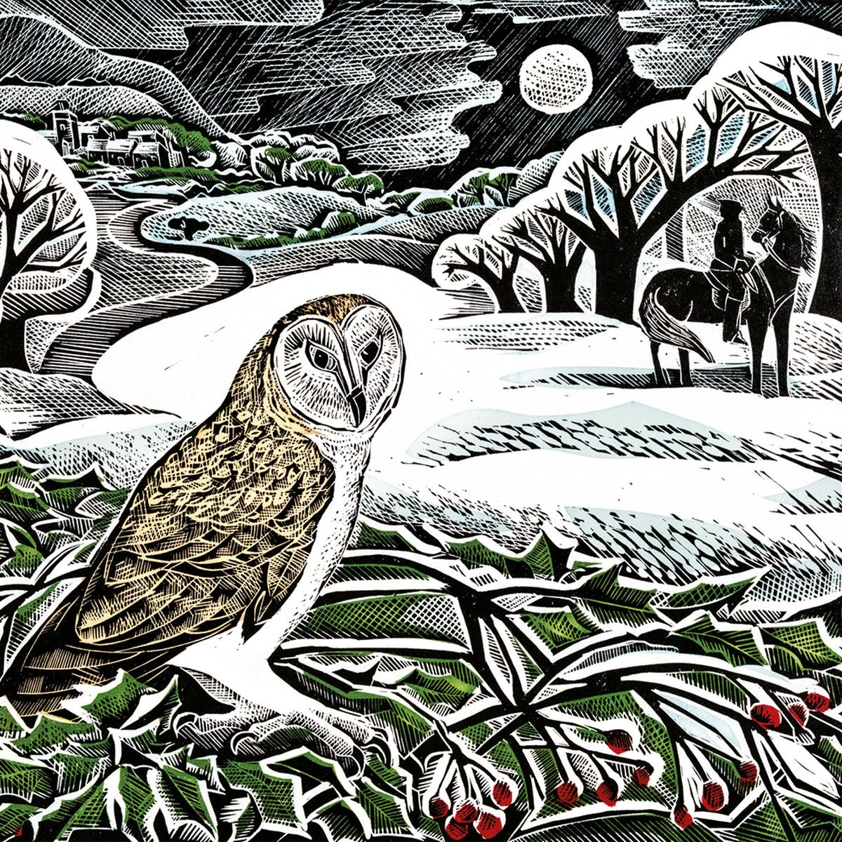 Angela Harding Winter Wood Christmas Card Pack