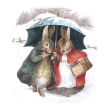 Beatrix Potter Under the Umbrella Christmas Card Pack