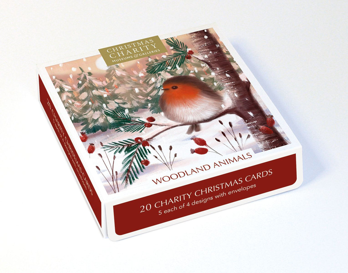 Catherine Worsley Woodland Animals Christmas Card Pack
