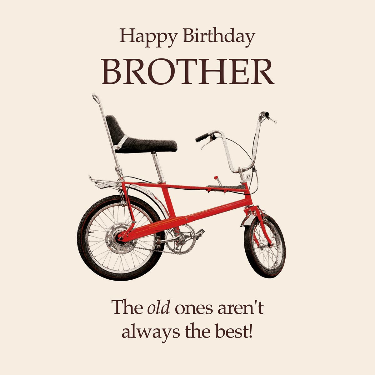 Easy Rider Brother Birthday Card