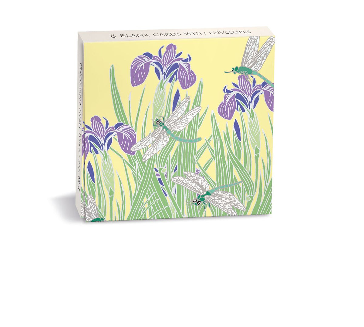 Emily Burningham Dragonflies & Iris Mini Notecards Wallet