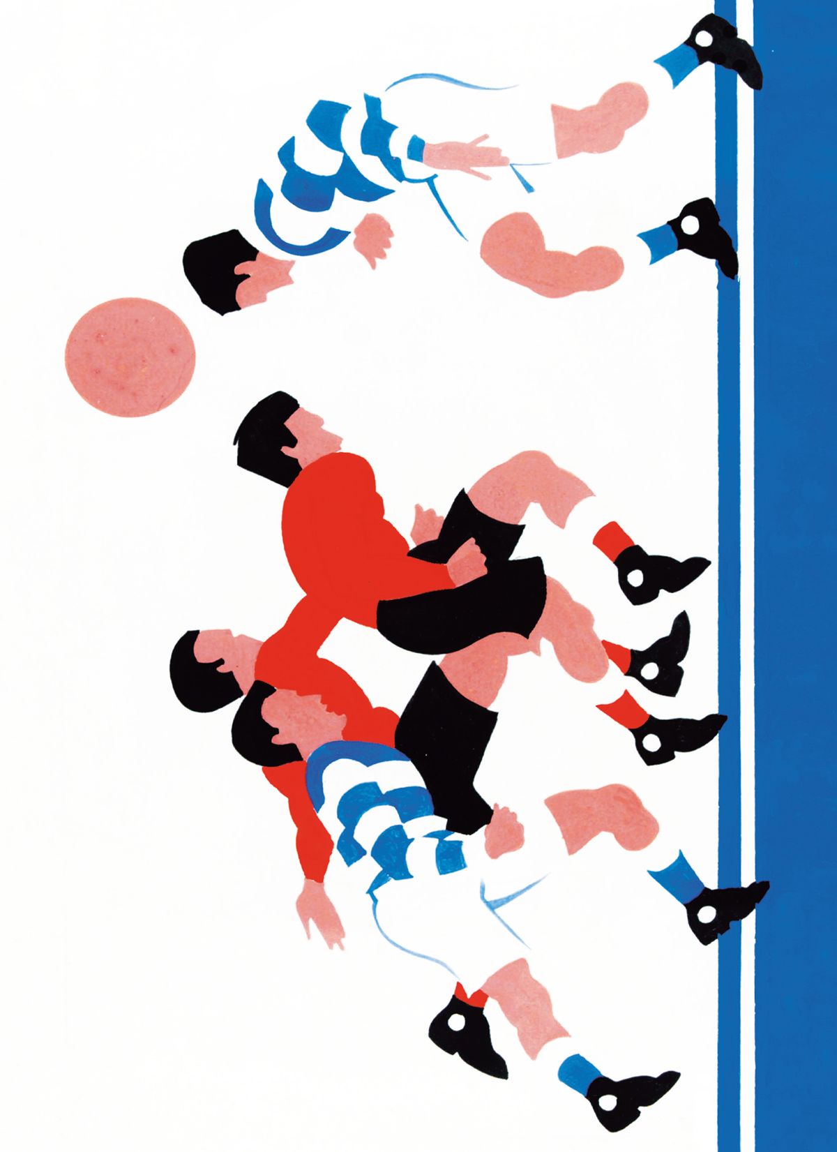 English School The Beautiful Game Art Card