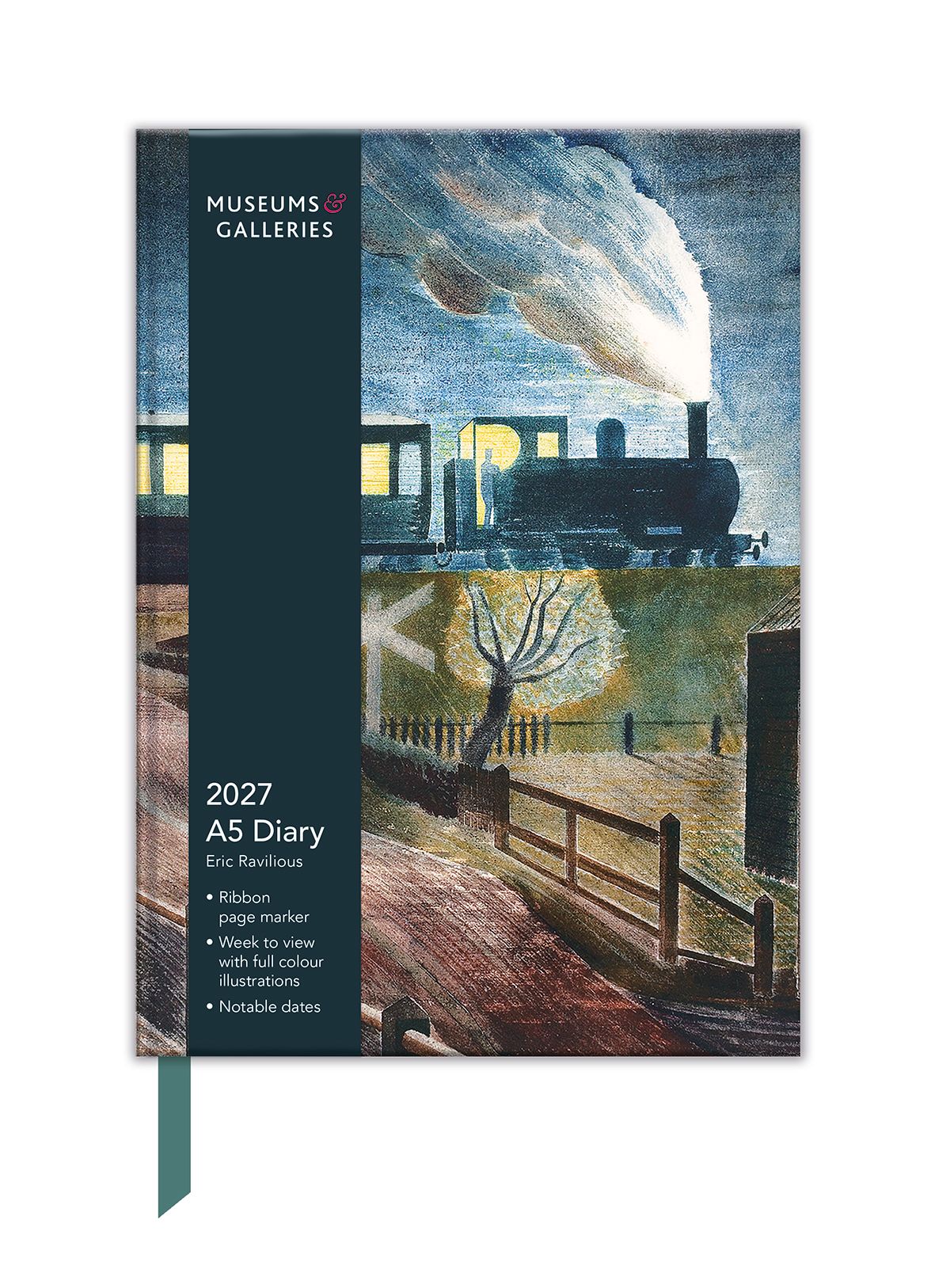 Eric Ravilious 2027 A5 Week-to-View Diary