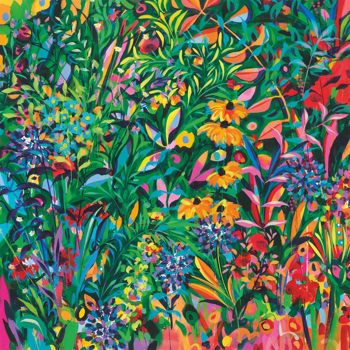 Faye Bridgwater Peace Love and Unity Art Card