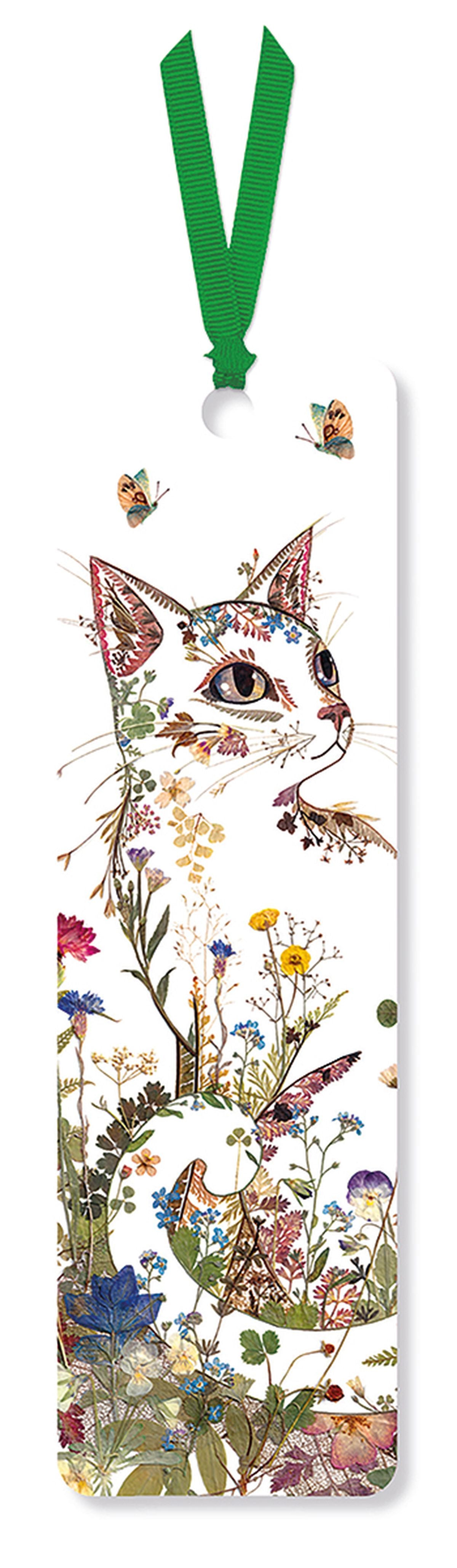 Helen Ahpornsiri Cottage Garden Kitty Bookmark
