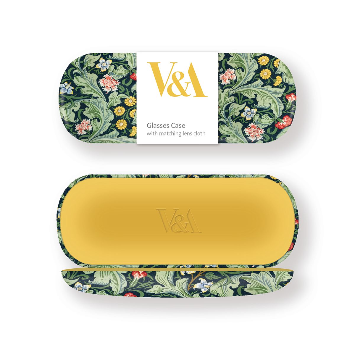 J.H. Dearle Leicester Wallpaper Glasses Case with Lens Cloth