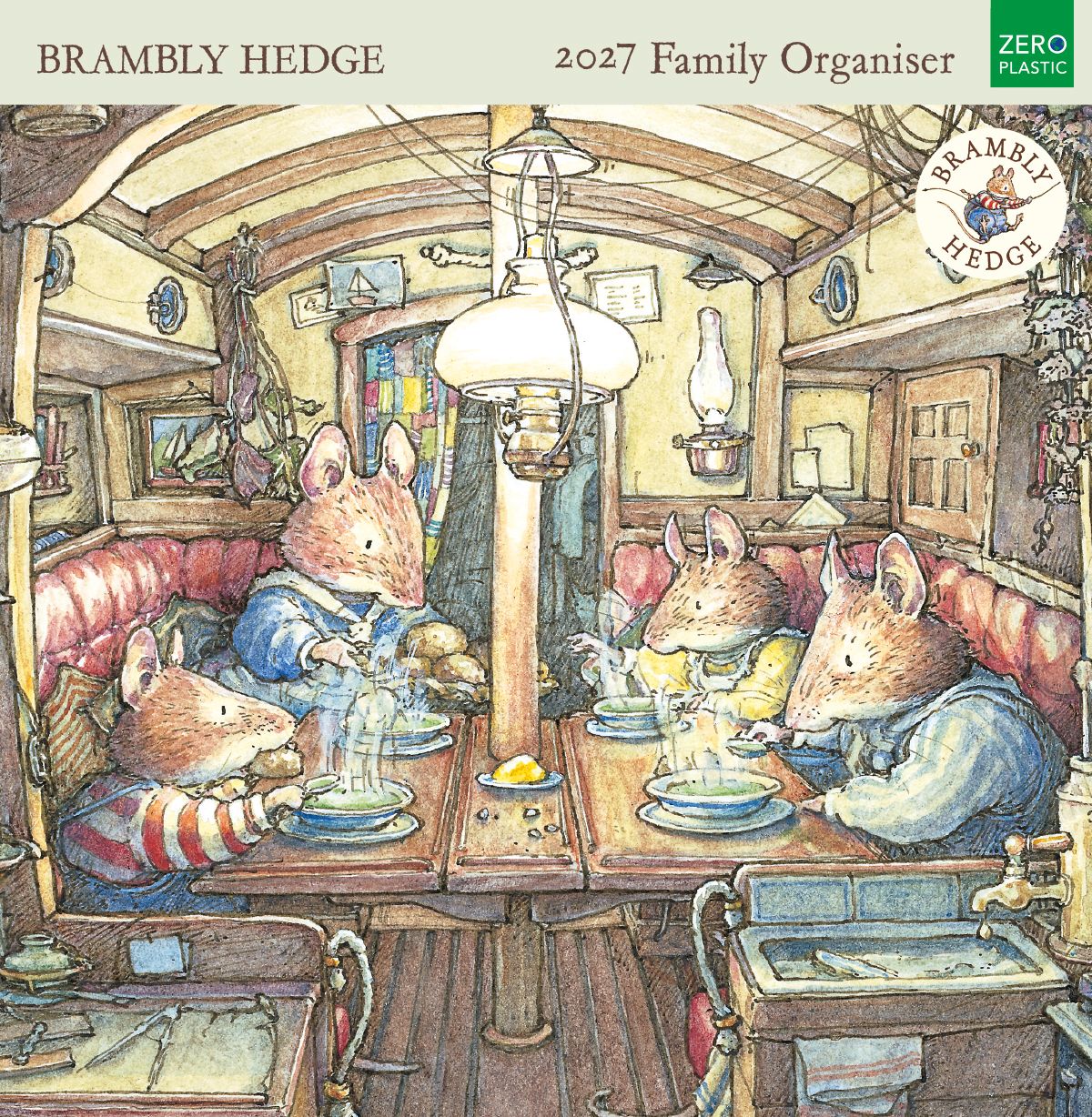 Jill Barklem Brambly Hedge 2027 Family Organiser Calendar