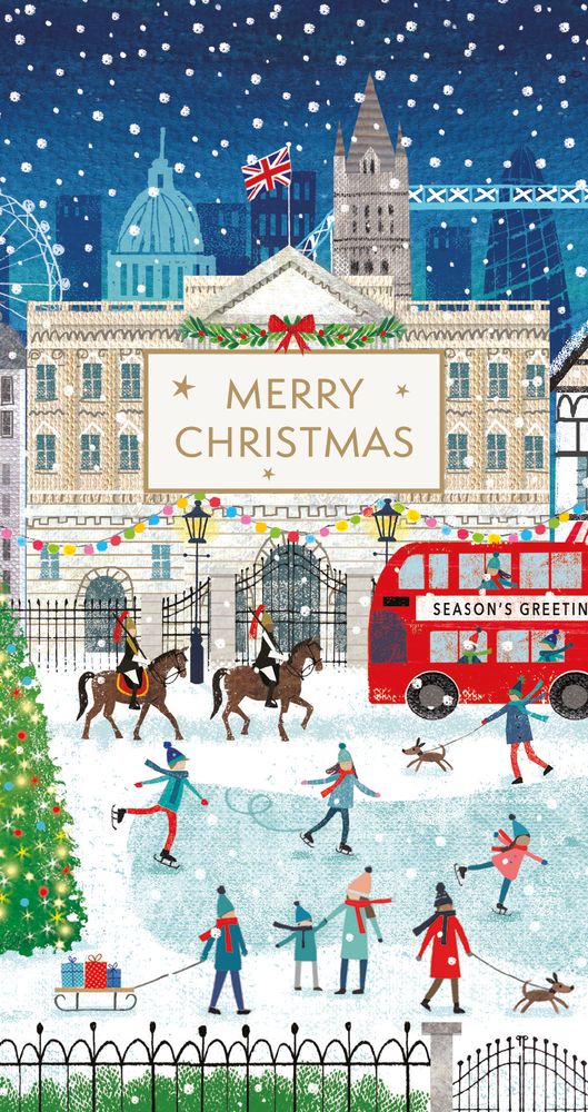 Jo Cave Christmas in London Money Wallet