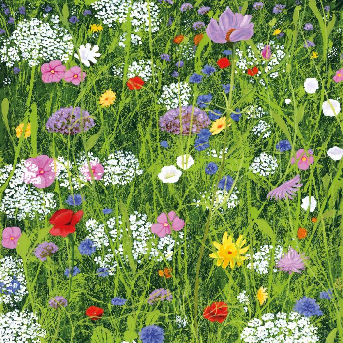 Josephine Simon Wild Garden Art Card