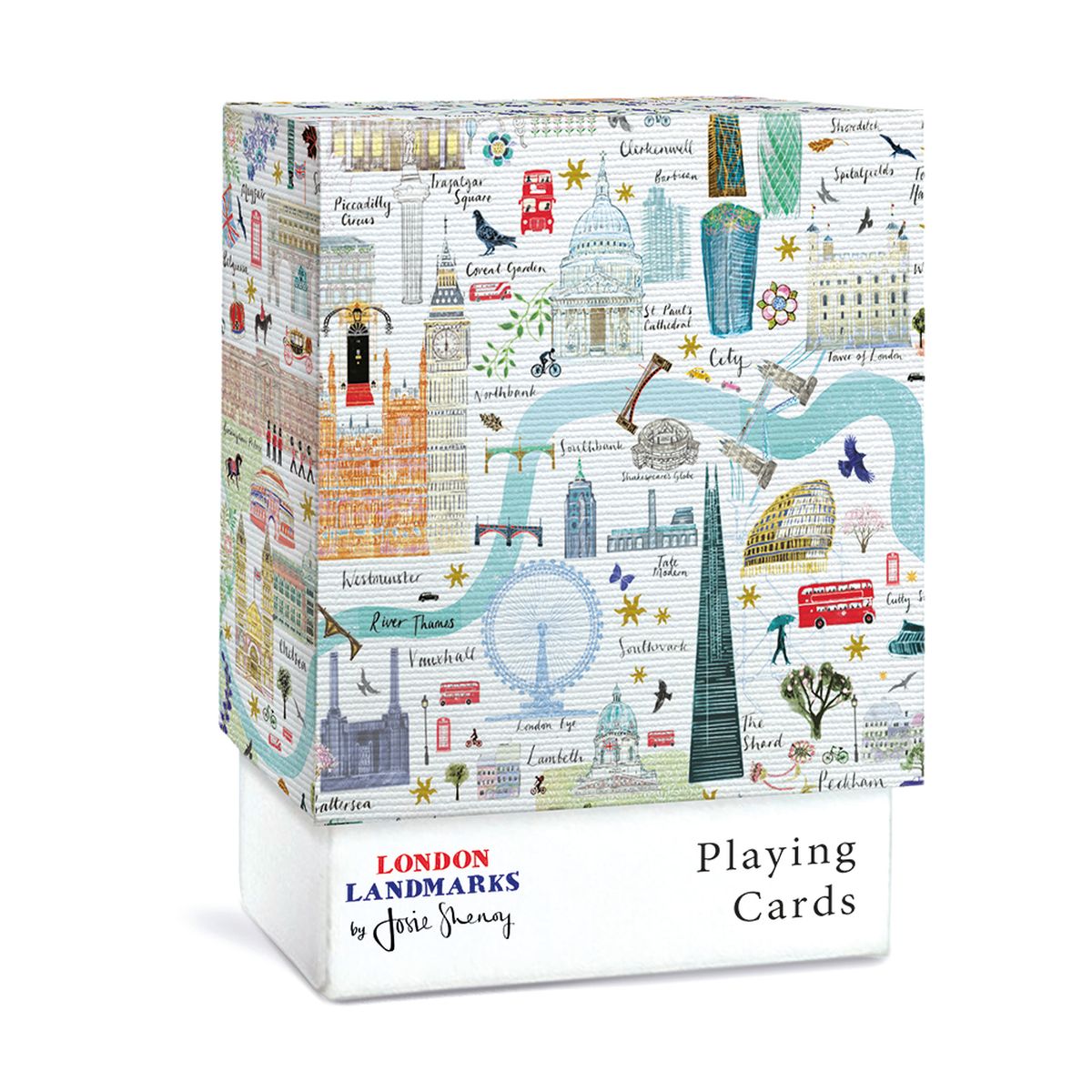 Josie Shenoy London Map Playing Cards